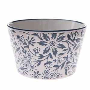 Bol din ceramică Floare albastră, 570 ml imagine