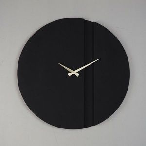 Ceas de perete Block APS096, Black , 46 x 46 cm imagine