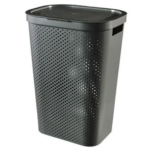 Coș de rufe Curver INFINITY 59 l, gri închis, gri imagine