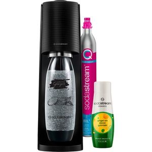Aparat Sodastream Terra Black Ginger Ale Mpack Producător de apă spumantă imagine