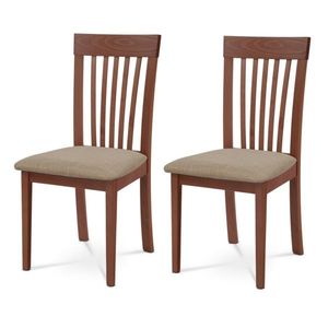 Set de scaune de sufragerie BC-3950, cireș, 2 buc, maro imagine