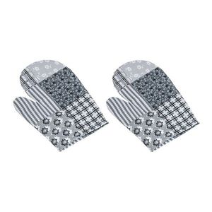 Mănușă de bucătărie Bellatex Patchwork gri, 28 x18 cm, 2 buc imagine