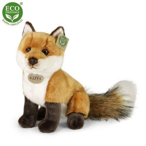 Vulpe de pluș Rappa , 27 cm ECO-FRIENDLY imagine