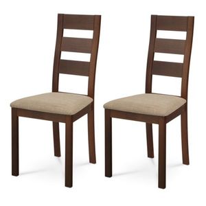 Set de scaune de sufragerie BC-2603, nuc, 2 buc, maro închis imagine