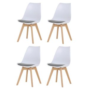 Set de scaune de sufragerie CT-X7056 GREY, 4 buc, gri imagine