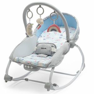 Baby Mix Scaun balansoar multifuncțional pentrucopil Unicorn, 80 x 40 x 70 cm imagine