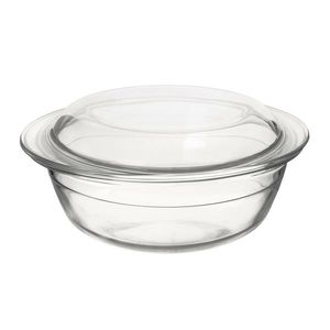 Vas de copt din sticlă cu capac rotund Orion, diametru 20 cm imagine