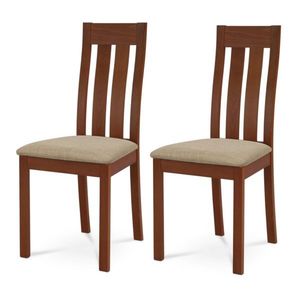 Set de scaune de sufragerie BC-2602, cireș, 2 buc, maro imagine