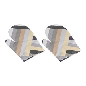 Mănușă de bucătărie Bellatex Stripe, 28 x 18 cm, 2 buc imagine