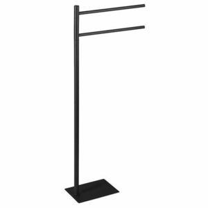 GEDY TR3114 Suport Trilly cu suport pentruprosoape, pătrat, negru mat imagine