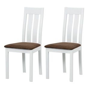 Set de scaune de sufragerie BC-2602 WT, 2 buc, alb imagine