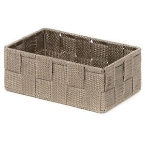 Compactor Organizator depozitare pentru sertar M TEX, 18 x 12 x 7 cm, taupe, maro deschis, M imagine