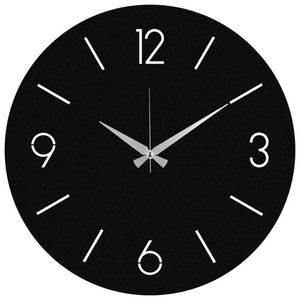 Ceas de perete Trevwela, Black , 48 x 48 cm imagine