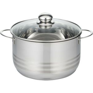 Elo 22220 Basic Oală din oțel inoxidabil Brillant20 cm, 3, 2 l, 3, 2 l imagine