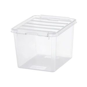 Cutie de depozitare SmartStore Classic cu cleme albe, 3 l, 3 l imagine