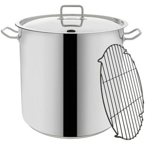 Orion Cratiță din oțel inoxidabil cu grilă 32 l imagine