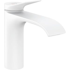 Baterie lavoar Hansgrohe Vivenis 110 CoolStart ventil pop-up alb mat imagine