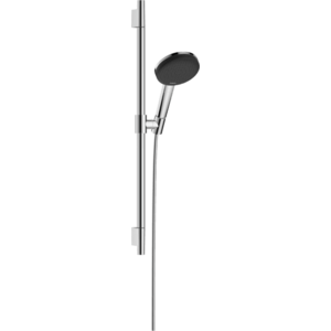 Set de dus Hansgrohe Raindance Alive Select S 125 3jet EcoSmart cu bara Unica S Puro 65cm crom imagine