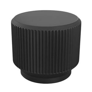 Buton pentru mobila Erol, finisaj negru mat CB, Ø: 35 mm imagine