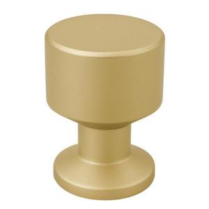 Buton pentru mobila Alaz, finisaj alama satin CB, Ø: 22 mm imagine