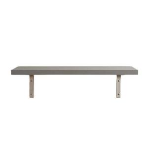 Polita Pal gri , 80x40x1.8 cm imagine
