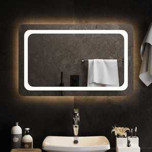 vidaXL Oglindă de baie cu LED, 80x50 cm imagine