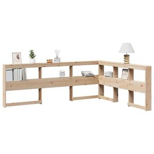 vidaXL Tăblie de pat, 140 cm, lemn masiv de pin imagine