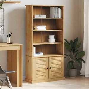 vidaXL Bibliotecă VIGO, 85x35x170 cm, lemn masiv de pin imagine