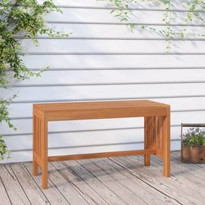vidaXL Bancă de grădină, 80 cm, lemn masiv de eucalipt imagine
