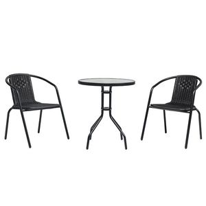 Set Balcon/Gradina Flora Negru imagine