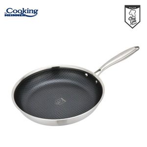 Tigaie, Titanium3, Cooking by Heinner, 24x4.5 cm, inox, argintiu imagine