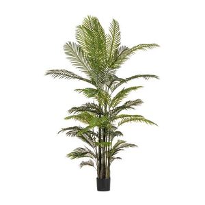 Planta artificiala in ghiveci Kenzia, Bizzotto, Ø150 x 210 cm, 33 frunze, frunze de arbore de cauciuc imagine