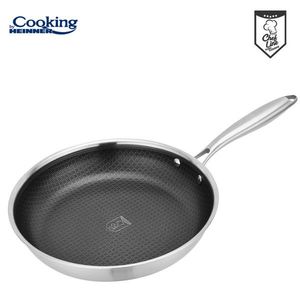 Tigaie, Titanium3, Cooking by Heinner, 30x6 cm, inox, argintiu imagine