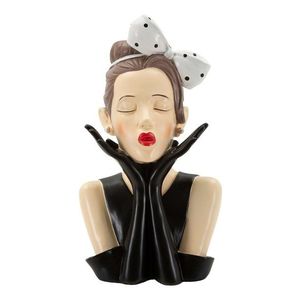 Figurina /sculptura decorativa Woman Hollywood -A, Mauro Ferretti, 17x14x30.5 cm, polirasina, multicolor imagine