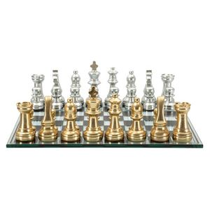 Joc de sah Black/White Chess, Mauro Ferretti, 50.5x50.5x14 cm, polirasina/sticla, multicolor imagine