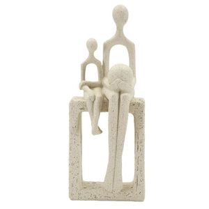 Figurina /sculptura decorativa Stons Maternity, Mauro Ferretti, 10x7.5x26 cm, polirasina, crem imagine