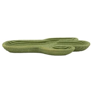 Vas decorativ Cactus, Mauro Ferretti, 34x3x20 cm, polirasina, verde imagine