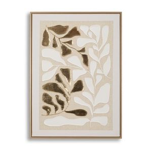 Tablou decorativ Goldy -H, Mauro Ferretti, 50x70 cm, canvas/lemn de pin/plastic, multicolor imagine