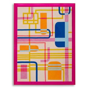 Tablou decorativ Modis -A, Mauro Ferretti, 60x80 cm, canvas/lemn de pin/plastic, multicolor imagine