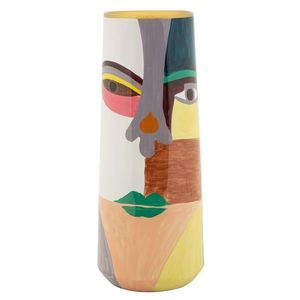 Vaza decorativa Piccassy High, Mauro Ferretti, 15x40 cm, ceramica, multicolor imagine