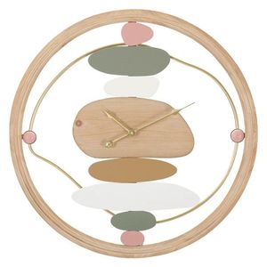 Ceas de perete Colorful, Mauro Ferretti, 57 cm, fier/MDF, multicolor imagine