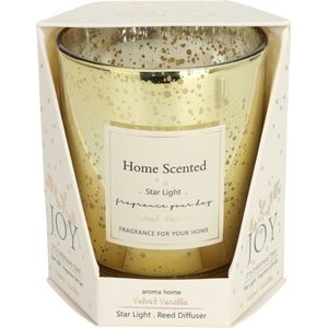 Lumânare în sticlă Star light, Velvet vanilla, 200 g imagine