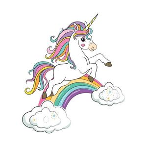 Autocolant 3D Unicorn magic, 14 x 20 cm imagine