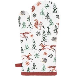 Mănușă Home Elements cu magnet Vulpea, 18 x 32 cm imagine