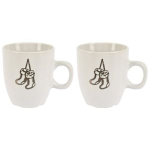 Set 2 căni din ceramică EH 150 ml, ciorapi imagine