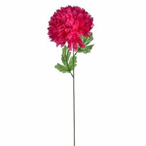 Floare artificială Crizantemă 50 cm, roșu imagine