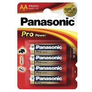 Set de baterii Panasonic LR6PPG/4BP Pro PowerGold, 4 buc imagine