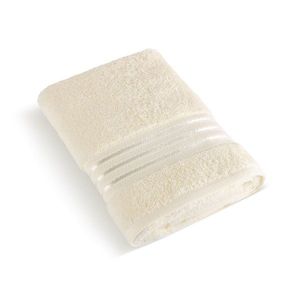 Prosop frotir Bellatex colecția Linie vanilie, 50 x 100 cm, bej, 50 x 100 cm imagine