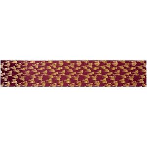 Tesatura decorativă de Crăciun Catifea, roșu, 28 x 150 cm imagine