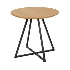 Masă de cafea Delik, stejar, diametru 50 cm imagine